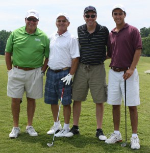 Andy Kline, Jeff Kramer, David Abraham ,and Max Schankerman. Andy Kline, Jeff Kramer, David Abraham ,and Max Schankerman.