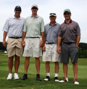 John Strelitz, Stuart Sim, Lee Shearin, and Adam White. John Strelitz, Stuart Sim, Lee Shearin, and Adam White.