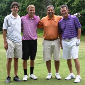 Winning Foursome: Ben Leon, Wes Bourdon, Miles Leon, and Nathan Jaffe. Winning Foursome: Ben Leon, Wes Bourdon, Miles Leon, and Nathan Jaffe.