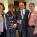Claire Roth, Abby Friedman, Neil Friedman and Cantor Elihu Flax.