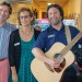 Ted Kaufman, Linda Peck, and Cantor Wally Schachet-Briskin from Ohef Sholom Temple.