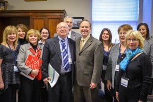 Leslie Siegel, Betty Ann Levin, Marilyn Ashe, Amy Weinstein, Rabbi Israel Zoberman, Mike Ashe, Del. Chris Stolle, Megan Zuckerman, Barbara Dudley, Rebecca Bickford, and Laura Miller. Leslie Siegel, Betty Ann Levin, Marilyn Ashe, Amy Weinstein, Rabbi Israel Zoberman, Mike Ashe, Del. Chris Stolle, Megan Zuckerman, Barbara Dudley, Rebecca Bickford, and Laura Miller.