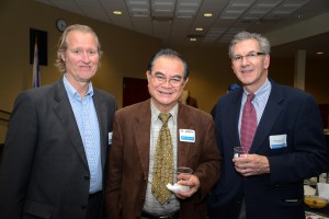 Randy DuVall, First Presbyterian Church of Virginia Beach, Sid Barrera, Philippine Cultural Center of Virginia, and Reverend Al Butzer, First Presbyterian Church. Randy DuVall, First Presbyterian Church of Virginia Beach, Sid Barrera, Philippine Cultural Center of Virginia, and Reverend Al Butzer, First Presbyterian Church.