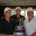 Tournament winners Dave Mellott, Mike Petit and Lud Presto.