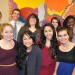 Back row: Andrew Clark, Gregory Falls, Kathleen Laroue (teacher), Halina Gregg, and Bria Reel; Front row: Kaitlyn Gallagher, Marialle Balingit, Franchesca Virtucio, Isela Vazquez, and Zoe Hollander. Photo by Robin Mancoll.