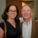 Past president Amy Levy with Lawrence Steingold.