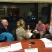 Members of ATID meet in small groups