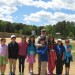 HAT fifth graders enjoy a field trip to Pamplin Historical Park with a Civil War sergeant: Marah Gordon, Evan Nied, Bella Cardon, Tori Chapel, Noah Alper, Tal Zach, Abby Seeman and Abbie Friedman.