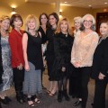 Carin Simon, New Tikva Honey Maizel, Joan Joffe, Leslie Siegel, Jodi Klebanoff, Sarah Benkmoun (guest speaker), New Ruby Lion Charlene Cohen, Ann Copeland, Deb Segaloff, Hilde Deutsch, and Ilana Benson.