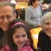 Rick and Janice Foleck with granddaughter Ameilia Portnoy (kindergarten).