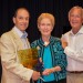 Alan and Dolores Bartell receive the Joseph H. “Buddy” Strelitz Memorial Award for Distinguished Community Service from Bobby Copeland.