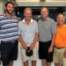 Winners of First Flight: Chris Lyon, Allan Lyon, Ron Kramer, and Alvin Wall.