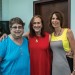 Passing the torch for the Women’s Cabinet: Barbara Dudley, chair elect; Mona Flax, chair; and Janet Mercadante, immediate past chair.