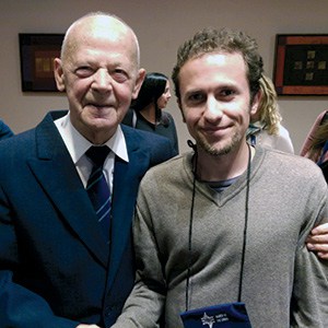 Witold Lisowski, recognized as a Righteous Among the Nations, and Simon Fink. Witold Lisowski, recognized as a Righteous Among the Nations, and Simon Fink.