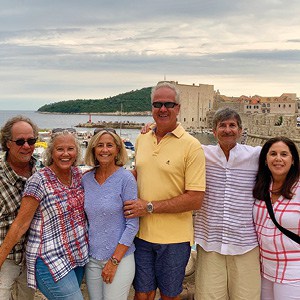 Brad and Babbi Bangel, Stephanie Calliott and Don London, and Fred and Debby Fink. Brad and Babbi Bangel, Stephanie Calliott and Don London, and Fred and Debby Fink.