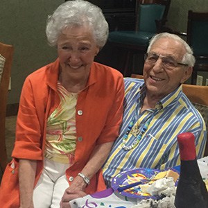 Betty Hecht and Bob Liverman. Betty Hecht and Bob Liverman.