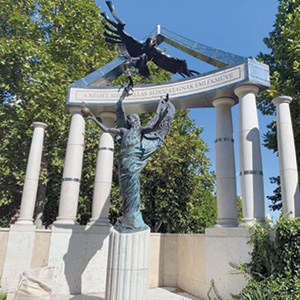 Monument for victims of the German occupation. Monument for victims of the German occupation.