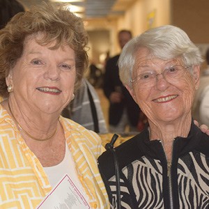Frances Levy Birshstei and Sarita Sachs. Frances Levy Birshstei and Sarita Sachs.