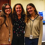Laura Gross (Center) with Tidewater Shinshineem Maya and Naomi
